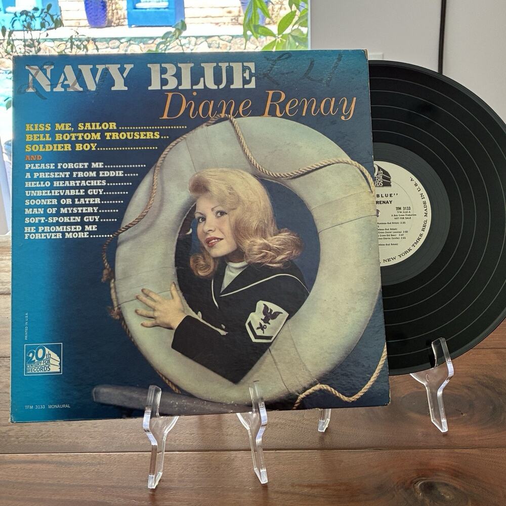 Diane Renay Navy Blue Vinyl LP 1964 20th Century Fox Records TFM 3133 Promo Mono